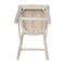 International Concepts Ava Counter Height Stool, 24" Seat Height, Unfinished S-132 - alternate 4